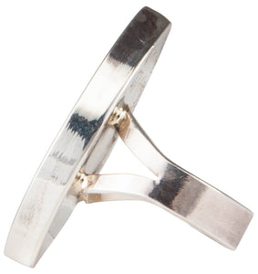 Zuni Native American Silver Opal Ring  Size 5 3/7 SKU230153