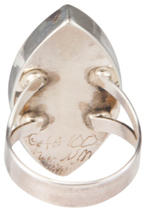 Zuni Native American Silver Opal Ring  Size 5 3/7 SKU230153