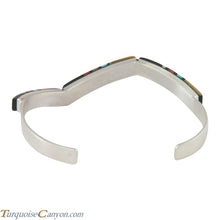 Load image into Gallery viewer, Zuni Native American Turquoise, Coral and Shell Inlay Bracelet SKU230298
