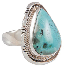 Load image into Gallery viewer, Navajo Native American Sunnyside Mine Turquoise Ring Size 8 3/4 SKU230610