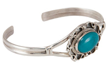 Load image into Gallery viewer, Navajo Native American Turquoise Mountain Turquoise Bracelet SKU230672