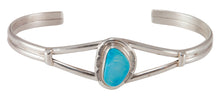 Load image into Gallery viewer, Navajo Native American Sleeping Beauty Mine Turquoise Bracelet SKU230675