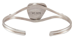 Navajo Native American Kingman Turquoise Bracelet by Victor Chavez SKU230687
