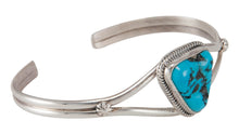 Load image into Gallery viewer, Navajo Native American Kingman Turquoise Bracelet by Victor Chavez SKU230687
