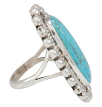 Load image into Gallery viewer, Navajo Native American Turquoise Ring Size 8 1/4 by Mary Ann Spencer SKU230772