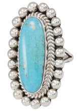 Load image into Gallery viewer, Navajo Native American Turquoise Ring Size 8 1/4 by Mary Ann Spencer SKU230772