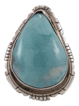 Load image into Gallery viewer, Navajo Native American Larimar Ring Size 8 1/2 by Scott Skeets SKU230902