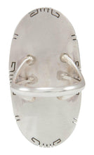 Load image into Gallery viewer, Navajo Native American Created Silver Opal Ring Size 9 by Skeets SKU230928