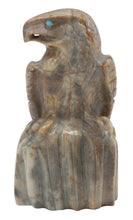 Load image into Gallery viewer, Zuni Native American Picaso Marble Eagle Fetish by Avella Cheama SKU231078