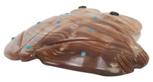Load image into Gallery viewer, Zuni Native American Shell Frog Fetish by Reyhold Lunasee SKU231081