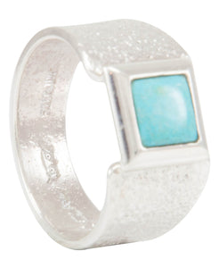 Navajo Native American Bisbee Turquoise Ring Size 11 by Monty Claw SKU231110