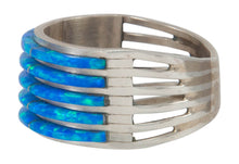 Load image into Gallery viewer, Zuni Native American Lab Created Opal Ring Size 9 1/2 SKU231225