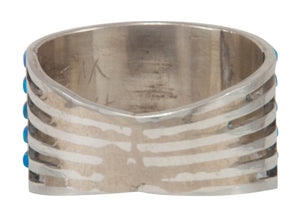 Zuni Native American Lab Created Opal Ring Size 9 1/2 SKU231225