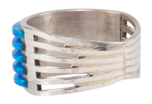 Load image into Gallery viewer, Zuni Native American Lab Created Opal Ring Size 7 3/4 SKU231226