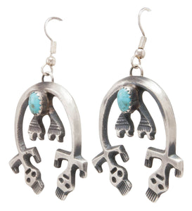 Navajo Native American Turquoise Earrings by Mike Chee SKU231317