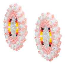 Load image into Gallery viewer, Navajo Native American Seed Bead Earring by JT Willie SKU231343