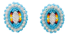 Load image into Gallery viewer, Navajo Native American Seed Bead Earring by JT Willie SKU231345