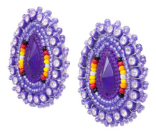 Load image into Gallery viewer, Navajo Native American Seed Bead Earring by JT Willie SKU231347