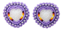 Load image into Gallery viewer, Navajo Native American Seed Bead Earring by JT Willie SKU231348