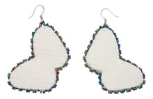 Load image into Gallery viewer, Navajo Native American Butterfly Seed Bead Earrings by JT Willie SKU231349