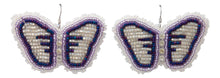 Load image into Gallery viewer, Navajo Native American Butterfly Seed Bead Earrings by JT Willie SKU231350