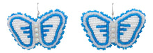 Load image into Gallery viewer, Navajo Native American Butterfly Seed Bead Earrings by JT Willie SKU231351