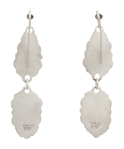 Navajo Native American Kingman Turquoise Earrings by Martha Willeto SKU231550