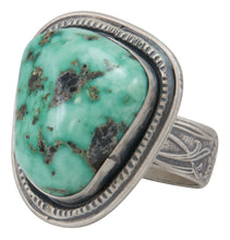 Load image into Gallery viewer, Navajo Native American Nevada Variscite Size 9 1/2 by Willeto SKU231633