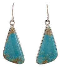 Load image into Gallery viewer, Navajo Native American Kingman Turquoise Earrings by Sam Harrold SKU231718