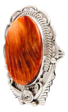 Load image into Gallery viewer, Navajo Native American Spiny Oyster Shell Ring Size 6 3/4 by Alfred Martinez SKU231941