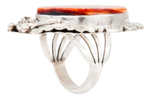 Load image into Gallery viewer, Navajo Native American Spiny Oyster Shell Ring Size 6 3/4 by Alfred Martinez SKU231941