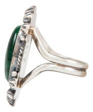 Load image into Gallery viewer, Navajo Native American Malachite Ring Size 9 1/4 by Calladitto SKU231981
