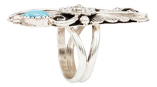Load image into Gallery viewer, Navajo Native American Kingman Turquoise Ring Size 5 1/2 by Jimmy Lee SKU232002