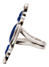 Load image into Gallery viewer, Navajo Native American Lapis Ring Size 10 1/2 by RRB SKU232056