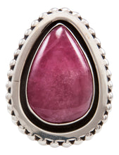 Load image into Gallery viewer, Navajo Native American Rose Quartz Ring Size 10 by Phil Garcia SKU232062
