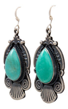 Load image into Gallery viewer, Navajo Native American Kingman Turquoise Earrings by Calladitto SKU232133