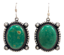 Load image into Gallery viewer, Navajo Native American Royston Turquoise Earrings by Calladitto SKU232135