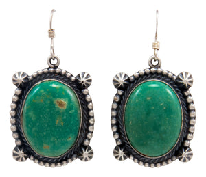 Navajo Native American Royston Turquoise Earrings by Calladitto SKU232135