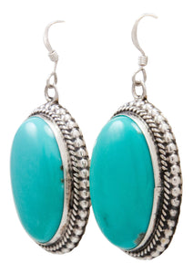 Navajo Native American Royston Turquoise Earrings by Emma Linkin SKU232147