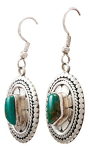Load image into Gallery viewer, Navajo Native American Royston Mine Turquoise Earrings by Mel Benally SKU232212