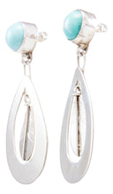 Load image into Gallery viewer, Navajo Native American Kingman Turquoise Earrings by Jerry Cowboy SKU232252