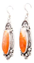 Load image into Gallery viewer, Navajo Native American Spiny Oyster Shell Earrings by Delbert Delgarito SKU232329