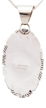 Load image into Gallery viewer, Navajo Native American Spiny Oyster Shell Pendant Necklace by Livingston SKU232401