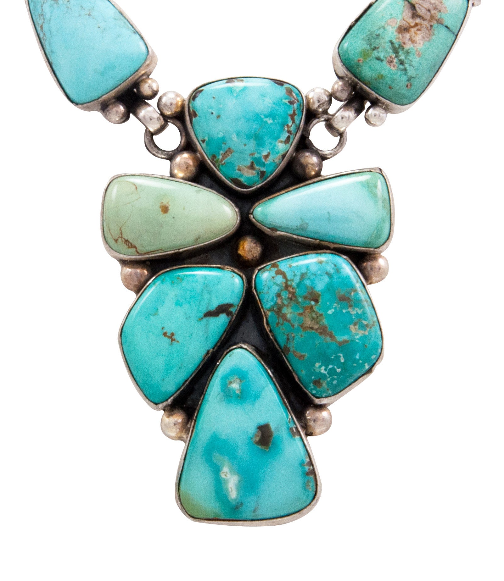 Art Deco Turquoise & Diamond Zipper Necklace – Thomas Markle Jewelers