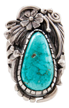 Load image into Gallery viewer, Navajo Native American Kingman Turquoise Ring Size 6 1/2 by Jay Delgarito SKU232646