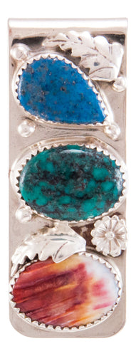 Navajo Native American Turquoise Money Clip by Lorraine Bahe SKU232735
