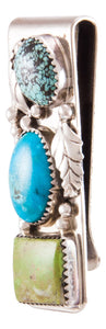 Navajo Native American Turquoise Money Clip by Lorraine Bahe SKU232737
