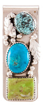 Load image into Gallery viewer, Navajo Native American Turquoise Money Clip by Lorraine Bahe SKU232737