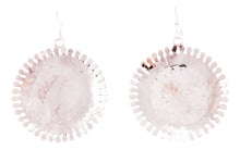Load image into Gallery viewer, Zuni Native American Needlepoint Red Coral Earrings by Philander Gia SKU232808