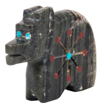 Load image into Gallery viewer, Zuni Native American Serpentine Bear Fetish by Amanda Siutza SKU232873